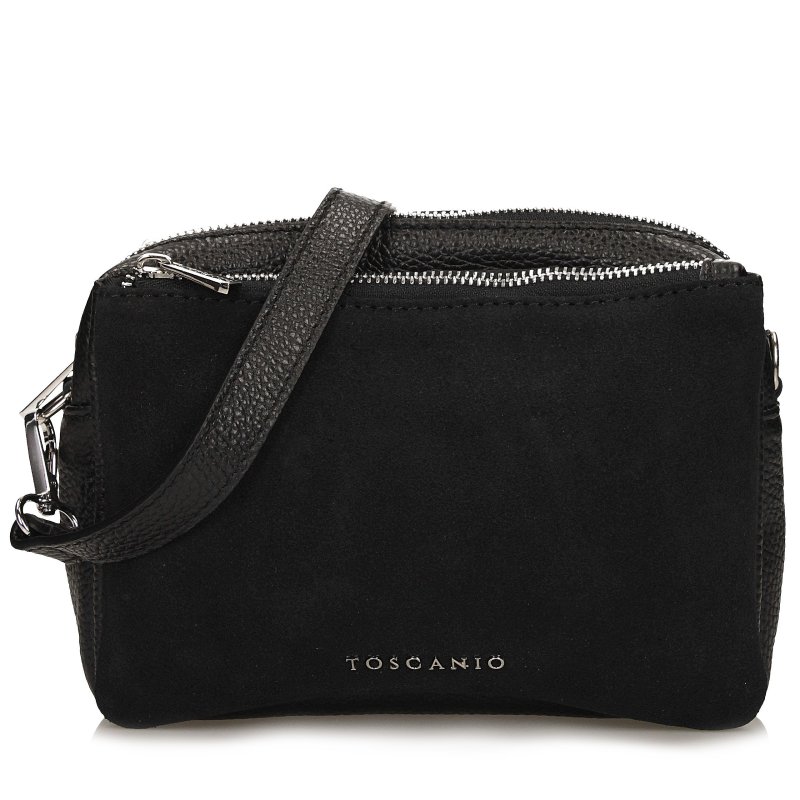 TOSCANIO TOREBKA SKÓRZANA TOS G81 CZARNY