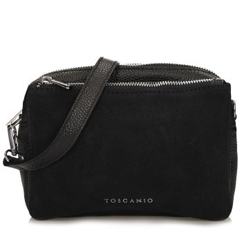 TOSCANIO TOREBKA SKÓRZANA TOS G81 CZARNY