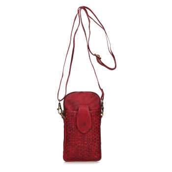 TOSCANIO PORTFEL SKÓRZANY TOS 054 CZERWONY