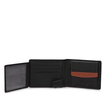 TOSCANIO PORTFEL SKÓRZANY TOS T1266 CZARNY