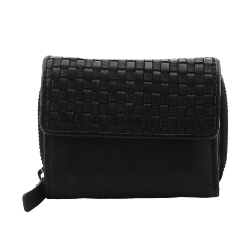 TOSCANIO PORTFEL SKÓRZANY TOS 501 CZARNY