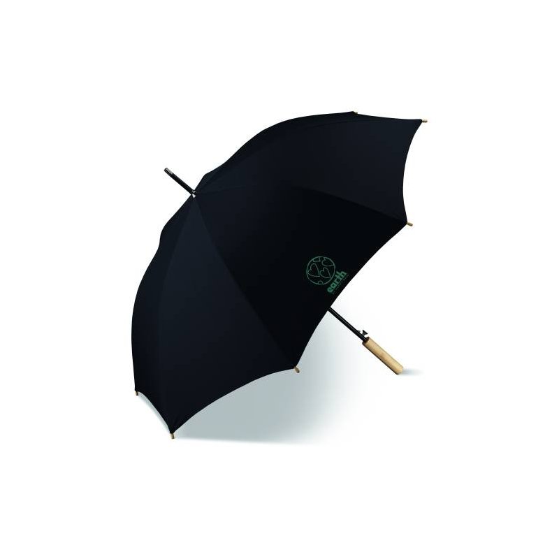 HAPPY RAIN PARASOL 61101 LONG AC BLACK