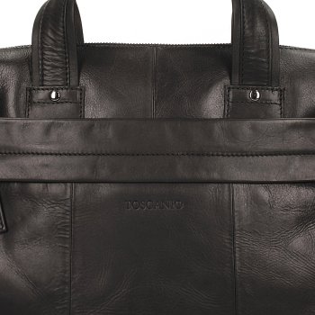 TOSCANIO TECZKA SKÓRZANA TOS TR12641 CZARNY