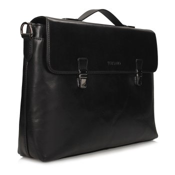 TOSCANIO TECZKA SKÓRZANA TOS TR12612 CZARNY