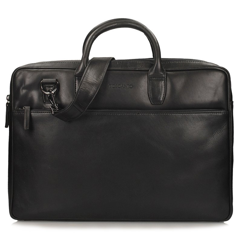 TOSCANIO TECZKA SKÓRZANA TOS TRLC-90 CZARNY