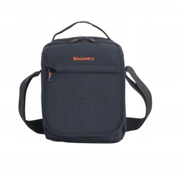 DISCOVERY TORBA NA RAMIĘ D01202.06 CZARNY