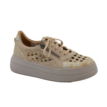 MACIEJKA PÓŁBUTY SKÓRZANE AŻUROWE 07317-04/00-1