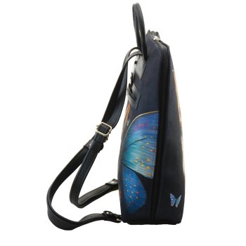 BNB PLECAK SKÓRZANY 26171-KOT RUDY MOTYL