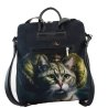 BNB PLECAK SKÓRZANY 26171-ZIELONY KOT