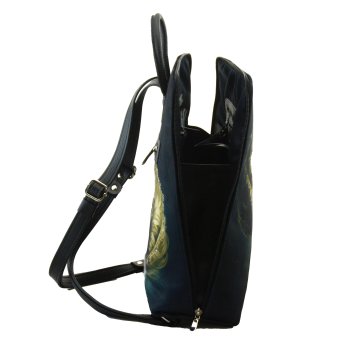 BNB PLECAK SKÓRZANY 26171-ZIELONY KOT