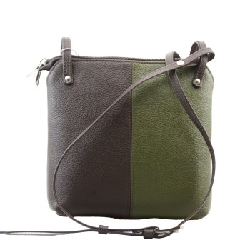 BNB TOREBKA SKÓRZANA 25145/ BRĄZ-KHAKI