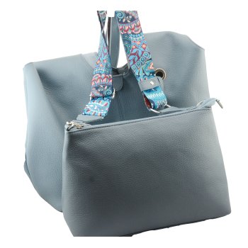 BNB TOREBKA SKÓRZANA 26159/NIEBIESKI 2W1