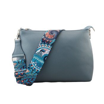 BNB TOREBKA SKÓRZANA 26159/NIEBIESKI 2W1