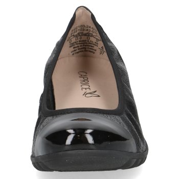 CAPRICE BALERINY DAMSKIE SKÓRZANE 9-22103-42 01I