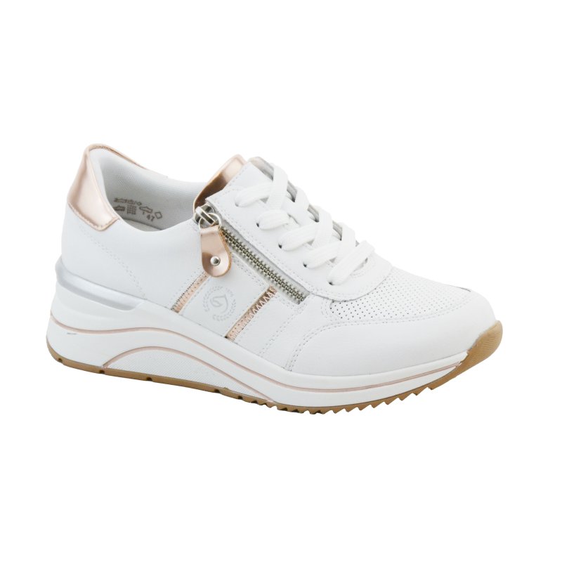 REMONTE SNEAKERSY DAMSKIE SKÓRZANE D0T04-80