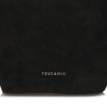 TOSCANIO TOREBKA SKÓRZANA TOS G100 CZARNY