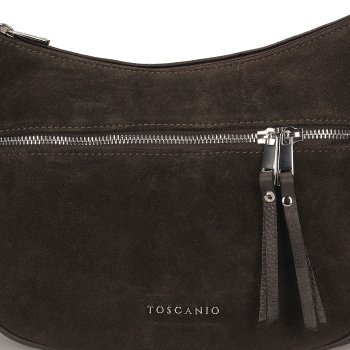 TOSCANIO TOREBKA SKÓRZANA TOS G139/C.BRĄZ D23