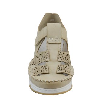 RIEKER PÓŁBUTY DAMSKIE SKÓRZANE 49958/-61