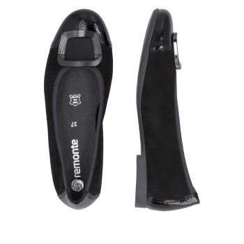 REMONTE BALERINY DAMSKIE SKÓRZANE D0K12-02