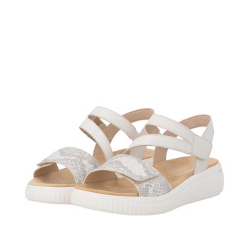 REMONTE SANDAŁY DAMSKIE SKÓRZANE D3L51-60
