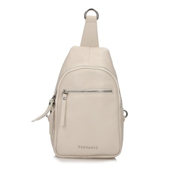 TOSCANIO PLECAK SKÓRZANY TOS F163 KREM D37