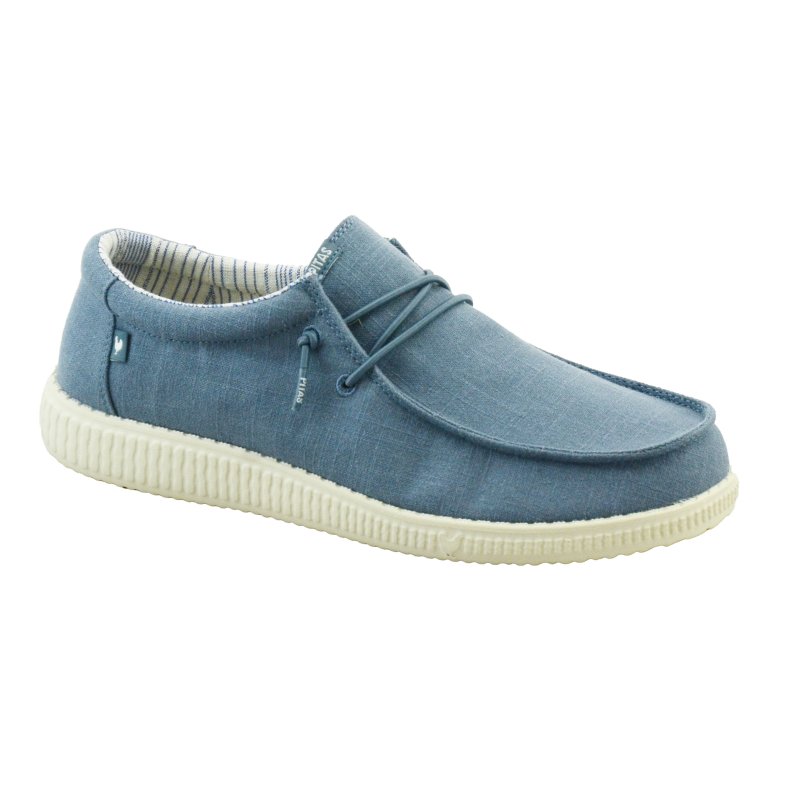 PITAS PÓŁBUTY MĘSKIE WP150 LINEN 25-AZUL