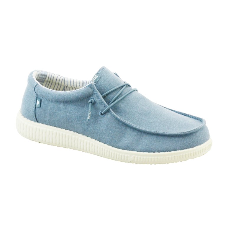 PITAS PÓŁBUTY MĘSKIE WP150 LINEN 25-AZUL