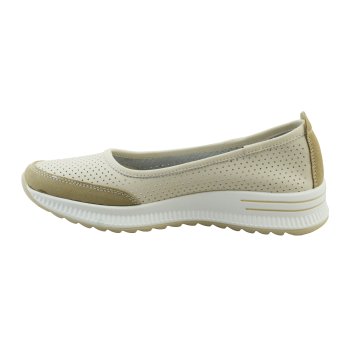 CAMBELL BLERINY DAMSKIE SKÓRZANE 26-87307BG