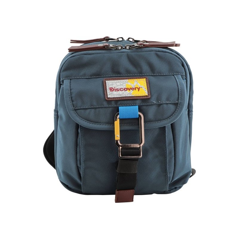 DISCOVERY TORBA NA RAMIE D00711.40 NIEBIESKI