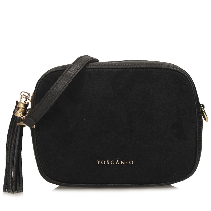 TOSCANIO TOREBKA SKÓRZANA TOS G88 CZARNY